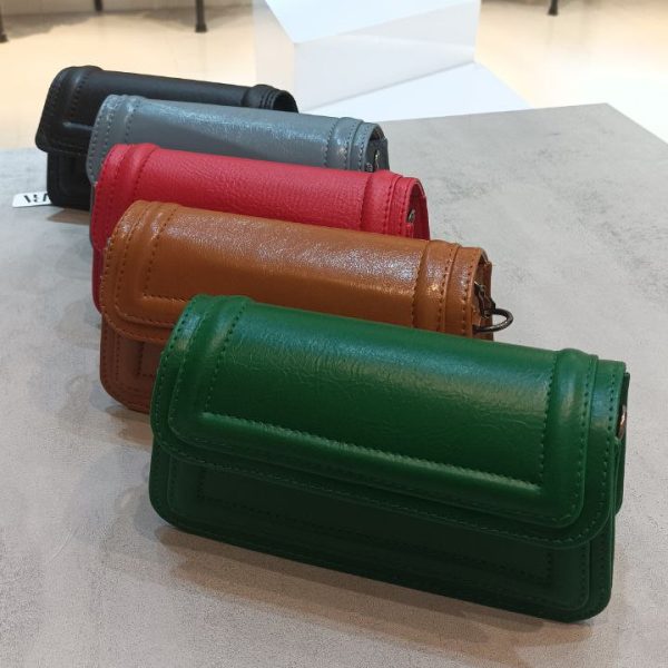 کیف دستی استوانه چرم
